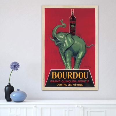 Bourdou by Leonetto Cappiello - Wrapped Canvas Print