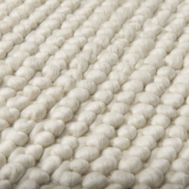 Tapis de couleur unie en chanvre tressé à la machine rectangulaire 5 pi x 8 pi Masih, Rectangle 5 pi x 8 pi