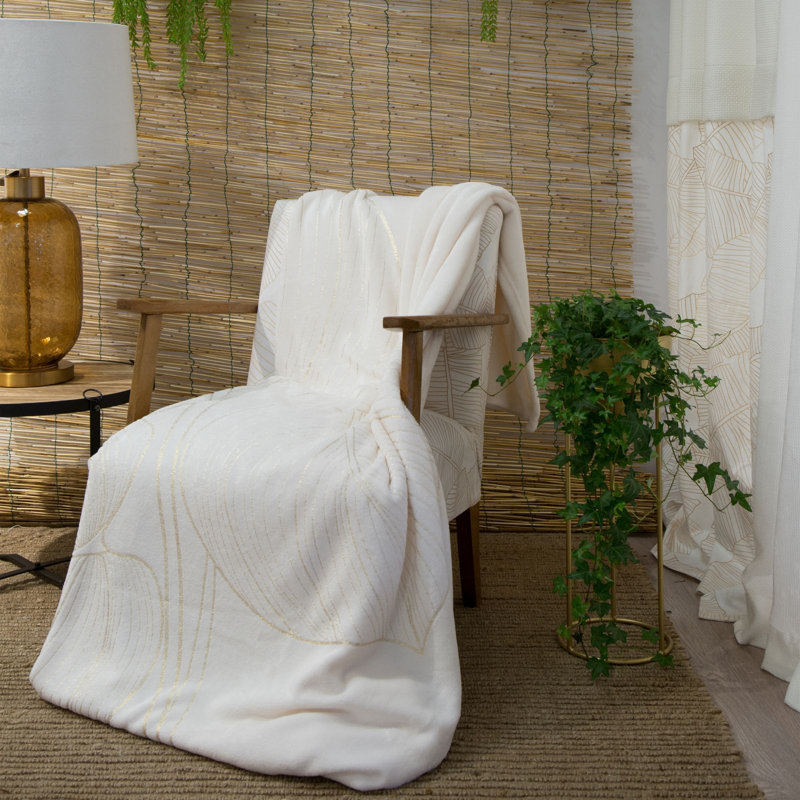 Throw Blanket, White