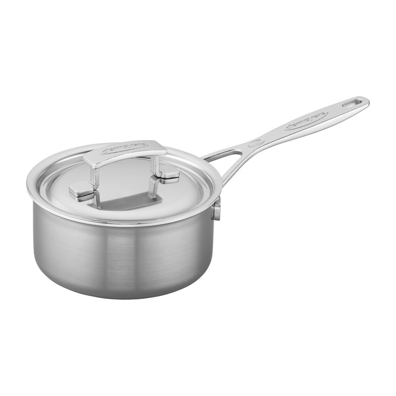 Demeyere Industry 5-Ply 1.5-Qt Stainless Steel Saucepan, 1.5 quarts
