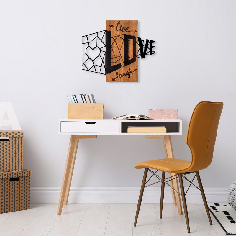 Décoration murale en bois