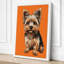 Terrier Portrait Modern - Wrapped Canvas-660669206-660669229