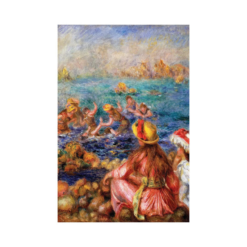The Bathers by Pierre-Auguste Renoir - Wrapped Canvas Gallery-Wrapped Canvas Giclée, 30.48 cm H x 45.72 cm W