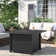 Elijah Square Steel Propane Smokeless Fire Pit Table with Hidden Fuel Tank