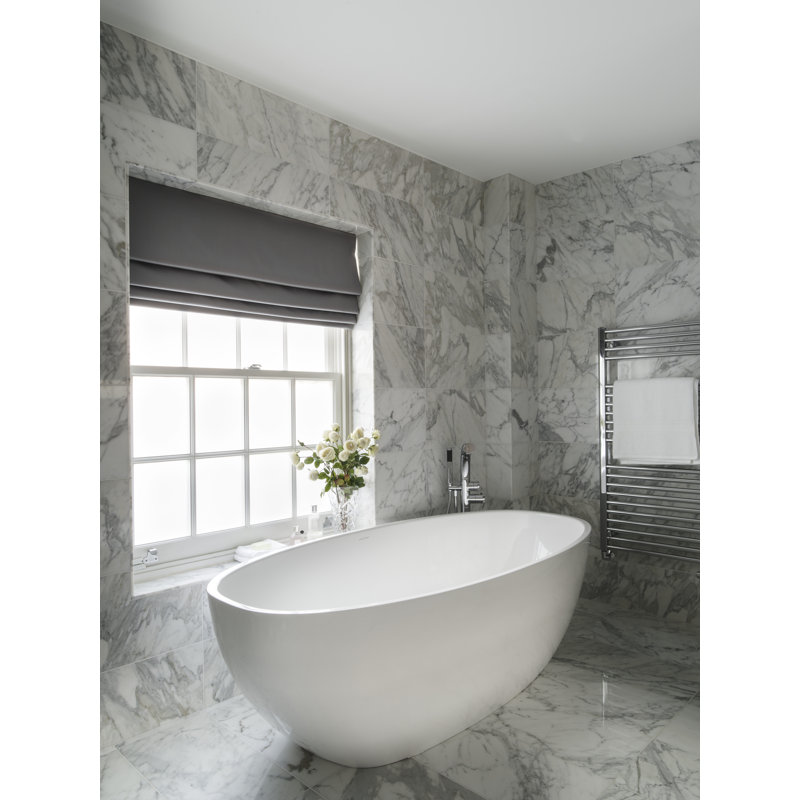 Barcelona 70.25" x 33.625" Freestanding Soaking Bathtub
