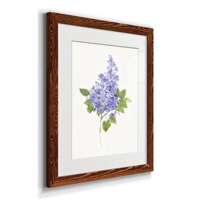 Lilas botanique délicat - impression