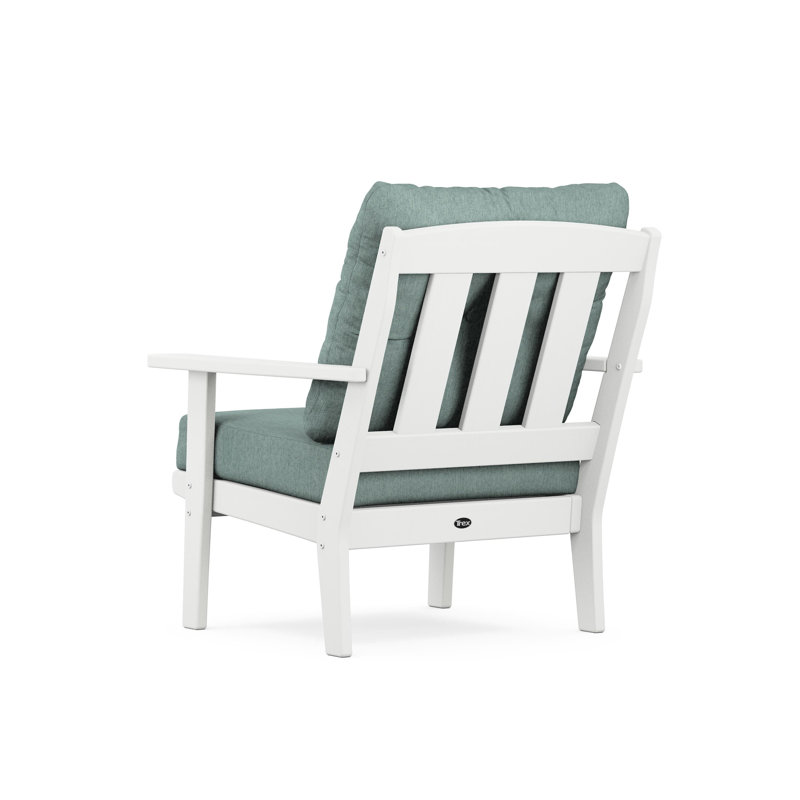 Lakeside Cape Cod Deep Seating Chair, Glacier Spa, Classic White