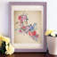2 in 1 Flower Arts Wall Sticker