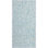 Global Recycled Standard Bubbles Hand-Woven Textural Loop Pile Recycled Rug Lagoon Blue