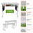 Paulmino 4 - Person Patio Dining Set with Rectangular Table