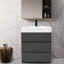 Meuble-lavabo simple 30 po avec comptoir à surface solide 30 po-88600310-88600313