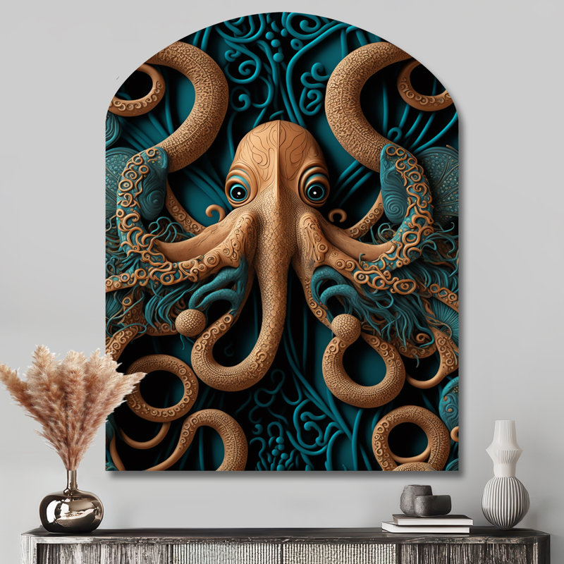 Mandel - Animal Octopus Arch, H 43 po x l 33 po