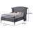 Macaire Upholstered Velvet Standard Bed-1399384680