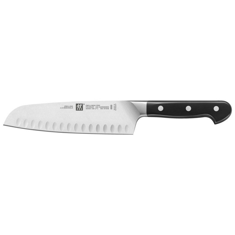 Zwilling Pro 12-Piece Stainless Steel Knife Set with Hardwood Block