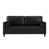 Black Faux Leather