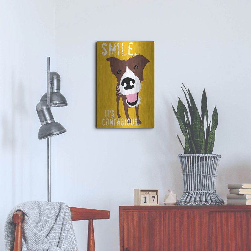 «Smile» par Ginger Oliphant, H 24 po x l 16 po