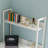 47-Inch White L-Shaped Corner Computer Desk, Flip-Up With Storage Shelves And Side Pockets, Adjustable Legs For Small Spaces.-1531127004