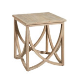 Wishbone Solid Wood End Table