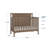 Hampton Flat Top 4-in-1 Convertible Crib-316755728