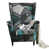 Gris / bleu 100% coton est en rupture de stock