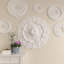 Médaillon de plafond Endurathane Julianna, DO 35 3/8 po x P 2 1/4 po x P 1 7/8 po, apprêté en usine