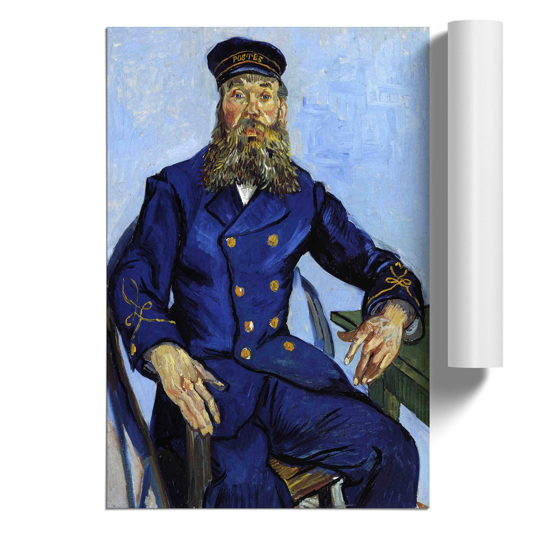 The Postman Joseph Roulin by Vincent van Gogh - Frameless Print