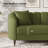 83” Modern Boucle Sofa, Minimalist Style Comfy Loveseat With 2 Pillows, Luxury 2 Seater Couch With Curved Armrest& Wooden Leg, Contemporary Home Sofa For Living Room Bedroom-128467156