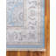 Tapis bleu floral Jackson-19382603
