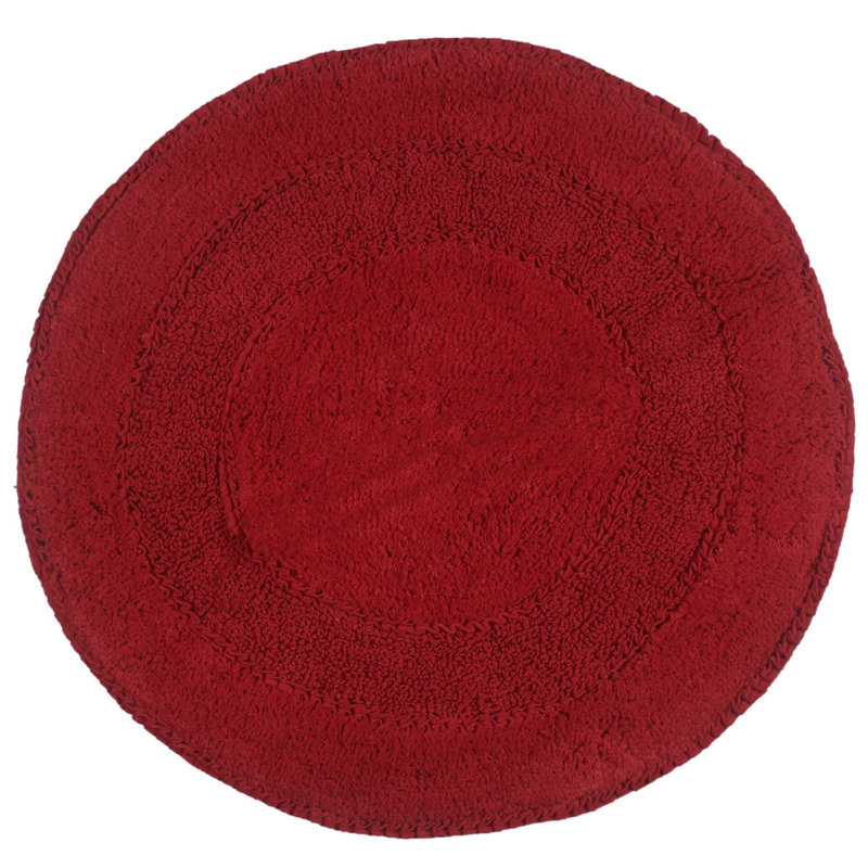 Tapis pour salle de bain 28 po, Rouge