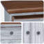 Solid Wood Rectangle Accent Cabinet-78035822