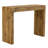 Elegant Natural Wood Grain Bar Table-50 Inches Long, A Practical Choice For Modern Homes.Wood Grain Texture Sticker,Equipped With Two Drawers.Serving As A Bar Table Or A Desk.