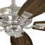 Ventilateur de plafond standard à 5 pales de 52 po avec chaîne de traction