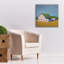 Toile épique Graffiti «Homestead Barn 7» par Carol Young, 26 po x 26 po