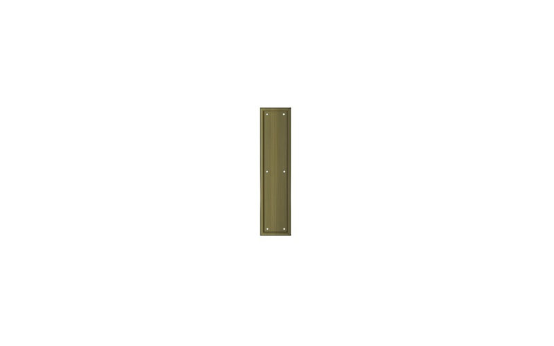 Door Sweep, Antique Brass