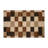 Checkered Brown Indoor and Outdoor Area Rug-1662962576