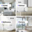 Grille de registre décorative pour mur et plafond en métal blanc mat-108369915