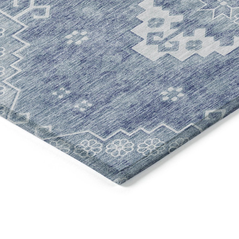  Tapis de porte d'extérieur antidérapant Malchow, Rectangulaire 3 pi x 5 pi