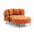 Chenille orange est en rupture de stock
