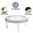 Meichele 35"W Modern Glass Round Coffee Table