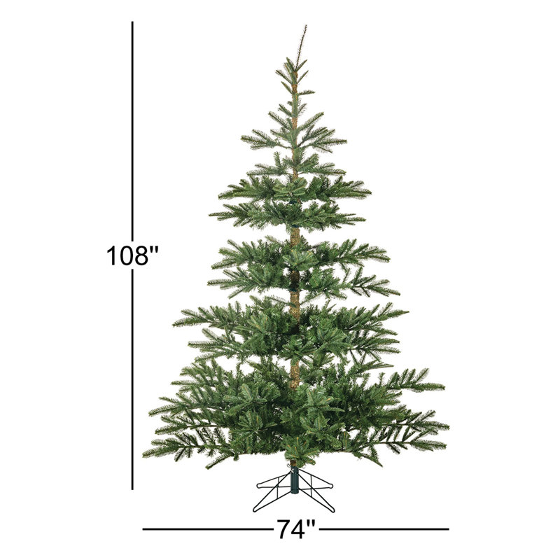 Sapin de Noël artificiel vert 108 po Leatham