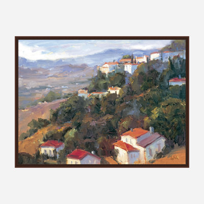 John Beard Collection''s Costa Del Sol On Giclee Canvas Hand Embellished Art