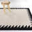 Rameriz Cream Southwestern Border Area Rug-2045061411