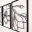 Ensemble de 3 décorations murales en métal-617052241-617052242