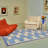 checkerboard pattern Area Rugs-379074683