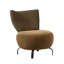 Fauteuil de chambre en chenille de L 25,2 po Beyer-1686324051