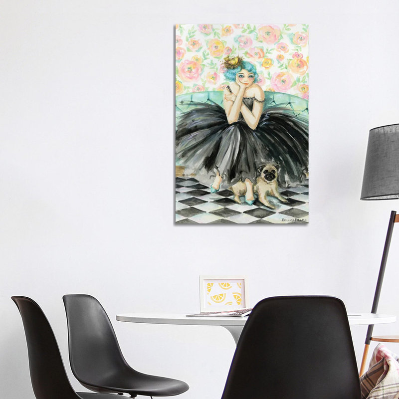 Eloise And George by Bella Pilar - Wrapped Canvas Gallery-Wrapped Canvas Giclée, 101.6 cm H x 66.04 cm W