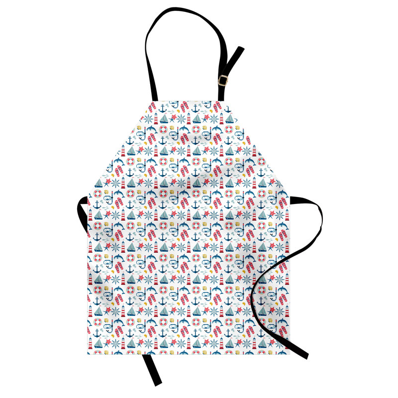 Multicolore tablier nautique unisexe East Urban Home