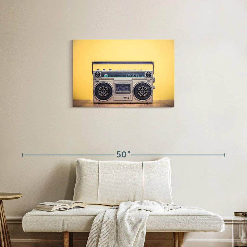 Abarca Boombox, 20" H x 30" W