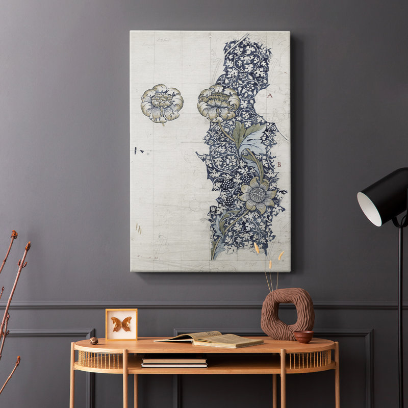Impression abstraite rétro Cxxvii - galerie Cavas, H 36 po x l 24 po
