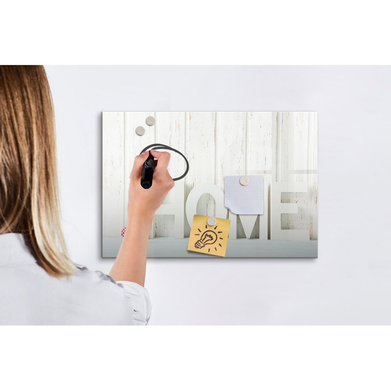 Magnetic Glass Dry Erase Board